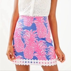 Lilly Pulitzer Izzy Skirt Blue Haven